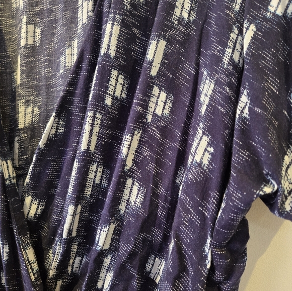 Velvet by Graham and Spencer Cady Indian Challis Jumpsuit Size Large - Picture 8 of 12